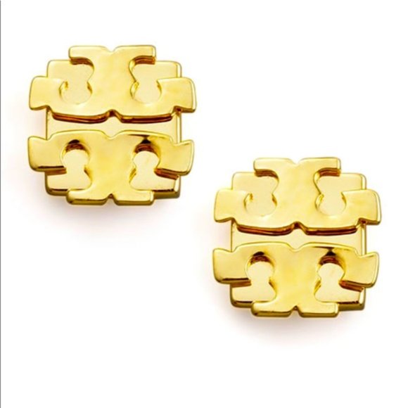Tory Burch Jewelry - Tory Burch Earrings Gold Camilla Studs New